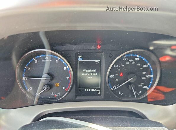 JTMZFREV8HJ720683 2017 TOYOTA RAV4 Gray Vista del cuadro de instrumentos