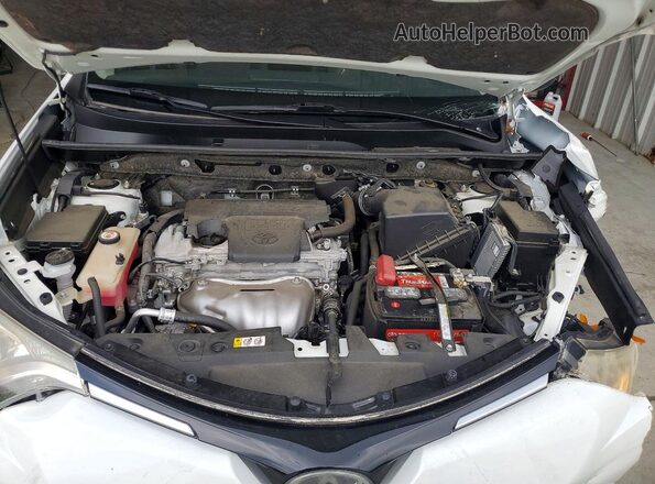 JTMZFREV8JJ190382 2018 TOYOTA RAV4 White Widok komory silnika
