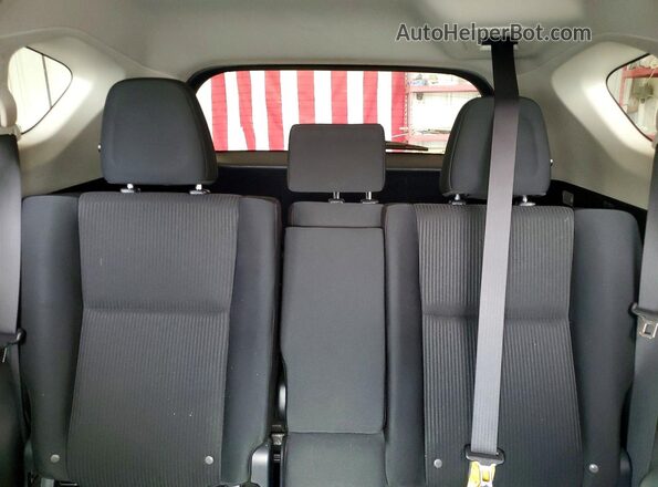 JTMZFREV8JJ190382 2018 TOYOTA RAV4 White Widok tylnych siedzeń