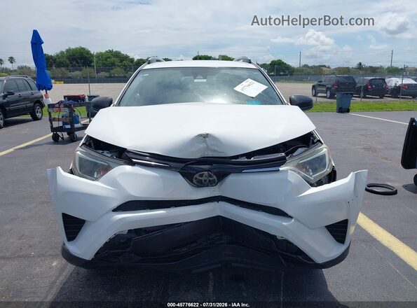 JTMZFREV8JJ728918 2018 TOYOTA RAV4 White Instrument cluster view