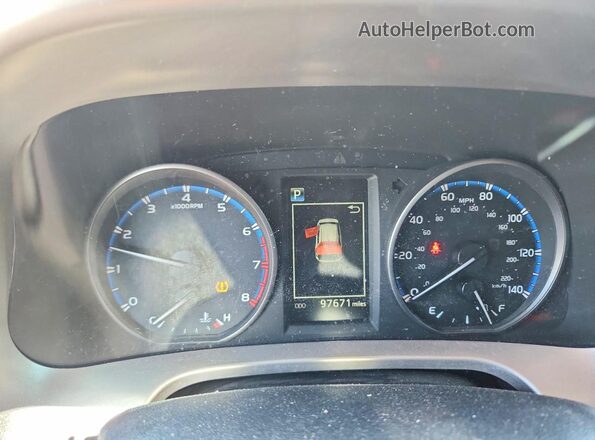 JTMZFREV9HJ719252 2017 TOYOTA RAV4 Черный Вид щитка приборов