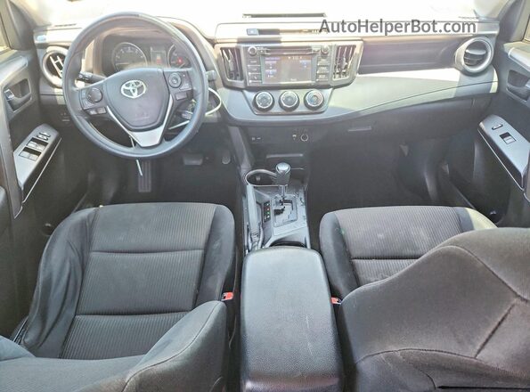 JTMZFREV9HJ719252 2017 TOYOTA RAV4 Черный Вид панели приборов