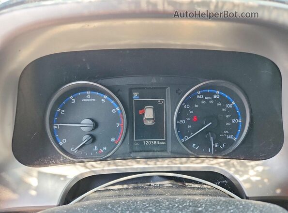 JTMZFREV9JJ733030 2018 TOYOTA RAV4 White Սարքավորումների վահանակի տեսք