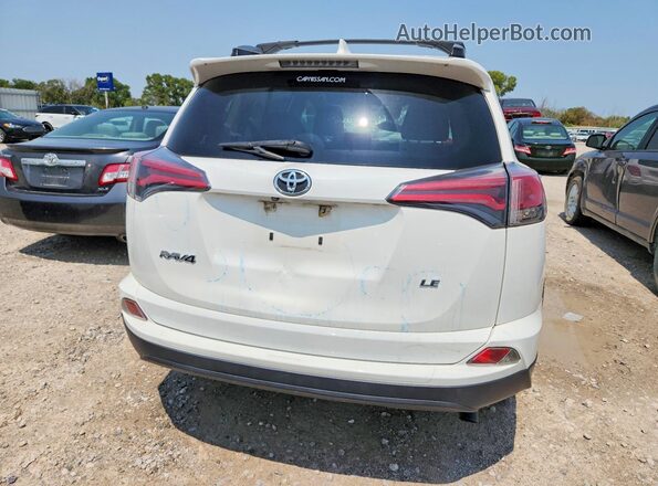 JTMZFREV9JJ733030 2018 TOYOTA RAV4 White Հետևի տեսք