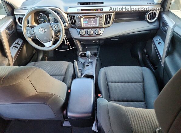 JTMZFREV9JJ752337 2018 TOYOTA RAV4 Синий Вид панели приборов