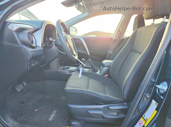 JTMZFREV9JJ752337 2018 TOYOTA RAV4 Синий Вид салона спереди