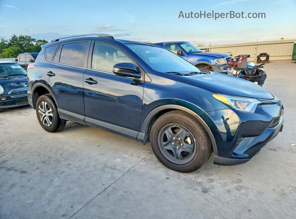 JTMZFREV9JJ752337 2018 TOYOTA RAV4 Синий Передняя правая четверть
