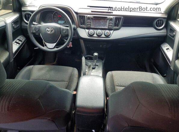 JTMZFREVXGJ065585 2016 TOYOTA RAV4 Charcoal Առջևի վահանակի տեսք