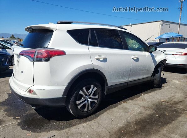 JTMZFREVXHJ701987 2017 TOYOTA RAV4 White Trasero derecho