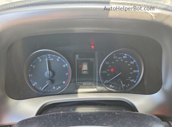 JTMZFREVXHJ701987 2017 TOYOTA RAV4 White Vista del cuadro de instrumentos