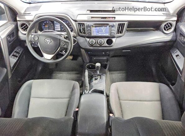 JTMZFREVXJJ151471 2018 TOYOTA RAV4 Blue Dashboard view
