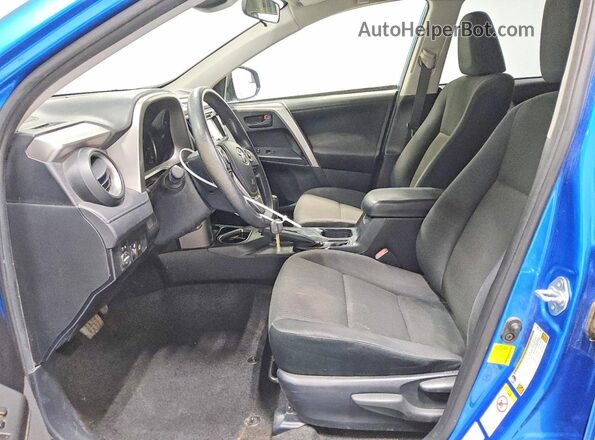 JTMZFREVXJJ151471 2018 TOYOTA RAV4 Blue Front interior view