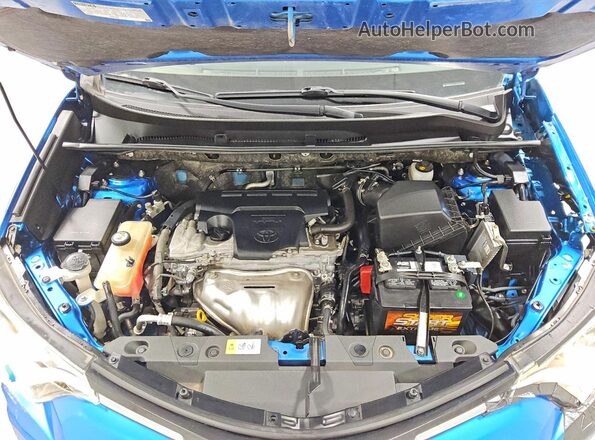 JTMZFREVXJJ151471 2018 TOYOTA RAV4 Blue Engine compartment view