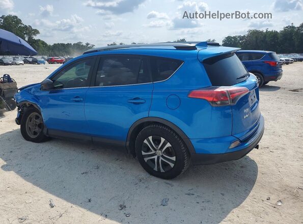 JTMZFREVXJJ749351 2018 TOYOTA RAV4 Синий Задняя левая четверть