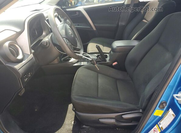 JTMZFREVXJJ749351 2018 TOYOTA RAV4 Синий Вид салона спереди