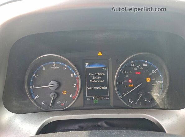 JTMZFREVXJJ749351 2018 TOYOTA RAV4 Синий Вид щитка приборов