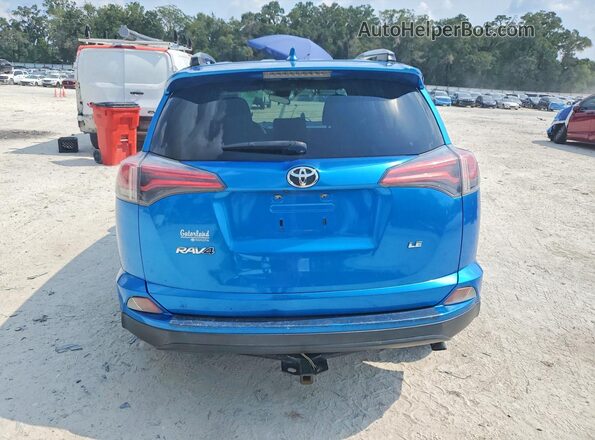 JTMZFREVXJJ749351 2018 TOYOTA RAV4 Синий Вид сзади