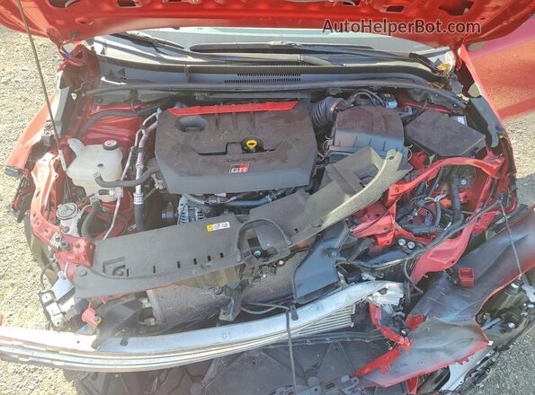 JTNABAAE6RA010193 2024 TOYOTA GR Красный Вид задней части салона