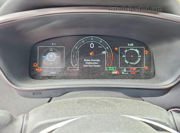 JTNABAAE6RA010193 2024 TOYOTA GR Красный Вид щитка приборов