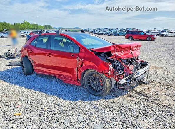 JTNABAAE7SA023105 2025 TOYOTA GR Red Front right