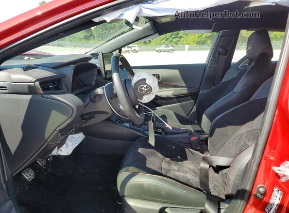 JTNABAAE7SA023105 2025 TOYOTA GR Red Front interior view