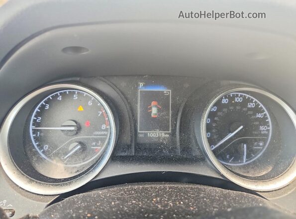 JTNB11HK5J3016708 2018 TOYOTA CAMRY Silver Вид щитка приладів