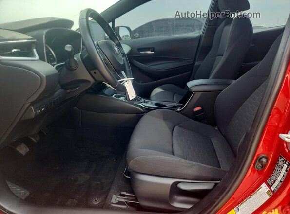 JTNB4MBE5M3118266 2021 TOYOTA COROLLA Red Widok wnętrza z przodu