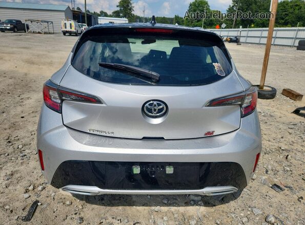 JTNB4MBE5M3120857 2021 TOYOTA COROLLA Silver Rear view