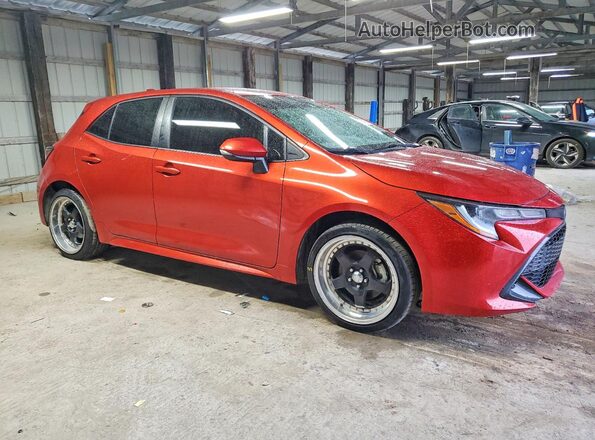 JTNB4RBE1L3098710 2020 TOYOTA COROLLA Orange წინა მარჯვენა