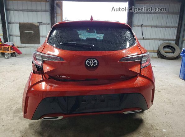 JTNB4RBE1L3098710 2020 TOYOTA COROLLA Orange უკანა ხედი