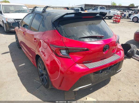 JTNC4MBE3S3235748 2025 TOYOTA COROLLA Red Rear left
