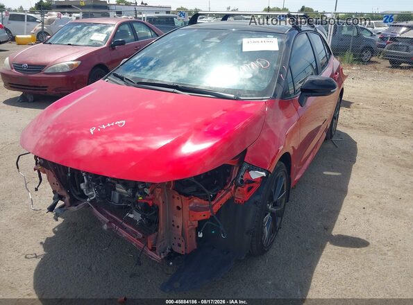 JTNC4MBE3S3235748 2025 TOYOTA COROLLA Red Front left