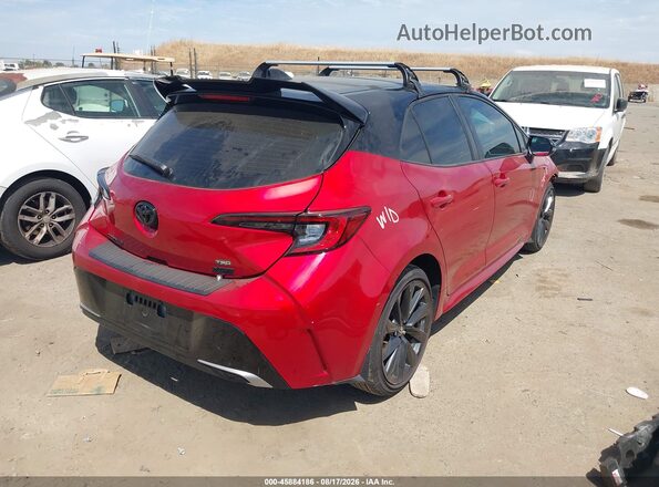 JTNC4MBE3S3235748 2025 TOYOTA COROLLA Red Rear right
