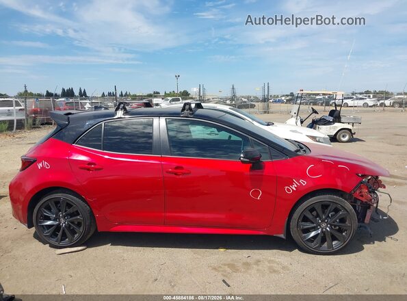 JTNC4MBE3S3235748 2025 TOYOTA COROLLA Red 360 interior view