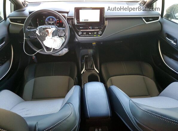 JTNC4MBE4S3251750 2025 TOYOTA COROLLA White წინა პანელის ხედი