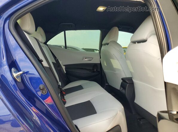 JTNC4MBE8R3222603 2024 TOYOTA COROLLA Blue Vista de los asientos traseros
