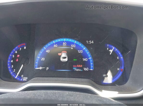 JTNC4RBE2L3080205 2020 TOYOTA COROLLA Blue Vista de los asientos traseros
