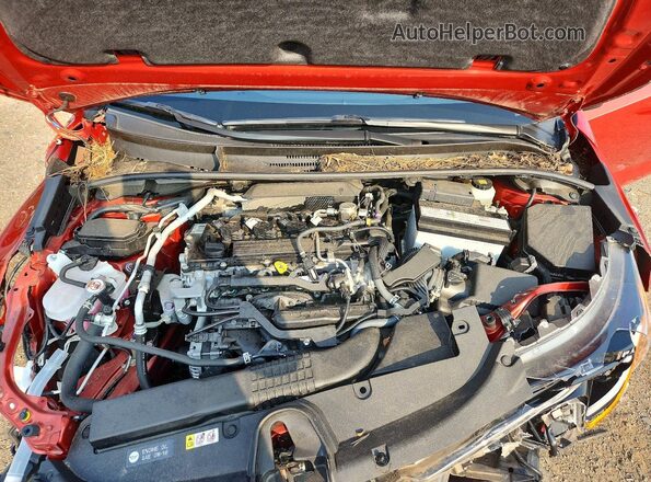 JTNC4RBE3L3097563 2020 TOYOTA COROLLA Red Вид задньої частини салону