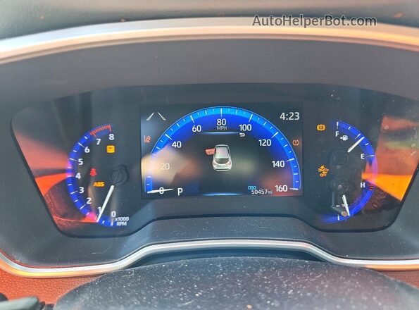 JTNC4RBE9L3101891 2020 TOYOTA COROLLA Black Instrument cluster view