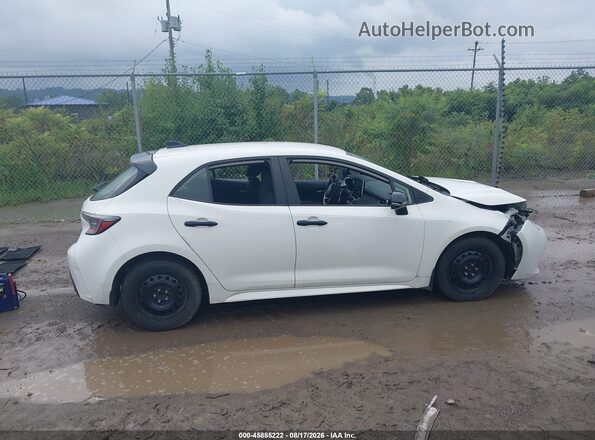 JTND4MBE0M3123903 2021 TOYOTA COROLLA White Vista interior trasera