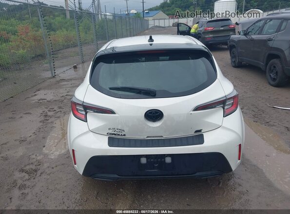 JTND4MBE0M3123903 2021 TOYOTA COROLLA White 