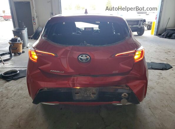 JTND4MBE0M3140040 2021 TOYOTA COROLLA Красный Вид сзади