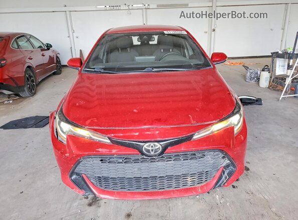 JTND4MBE0M3140040 2021 TOYOTA COROLLA Красный Вид спереди