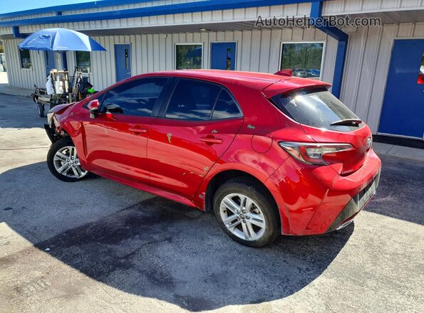 JTND4MBE0N3157227 2022 TOYOTA COROLLA Red Rear left