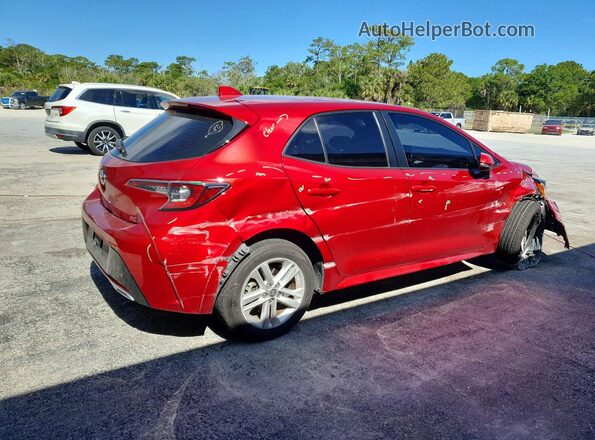 JTND4MBE0N3157227 2022 TOYOTA COROLLA Red Rear right
