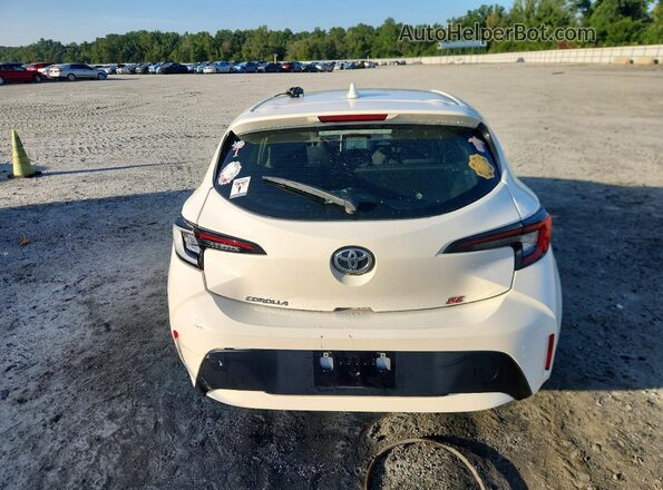 JTND4MBE0R3224897 2024 TOYOTA COROLLA White Widok z tyłu
