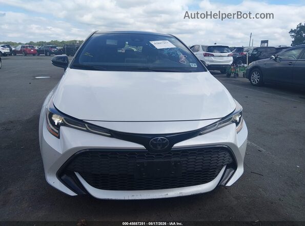 JTND4MBE1N3184260 2022 TOYOTA COROLLA Белый Вид щитка приборов