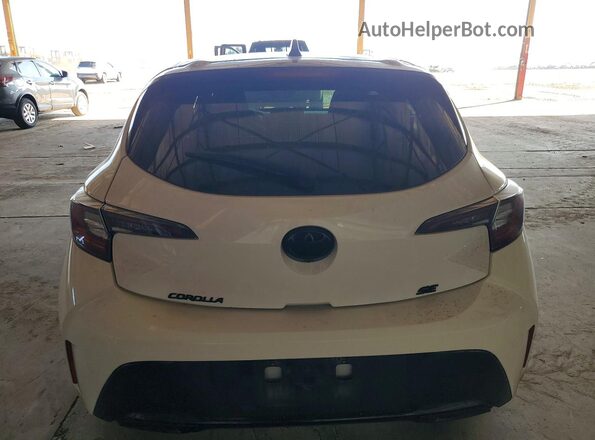 JTND4MBE2M3124261 2021 TOYOTA COROLLA White Հետևի տեսք
