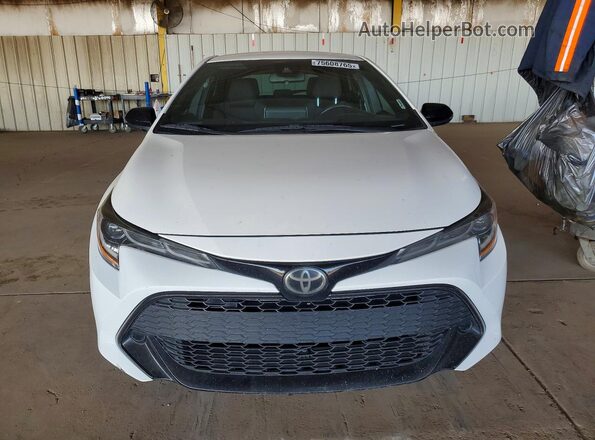 JTND4MBE2M3124261 2021 TOYOTA COROLLA White Դիմացի տեսք