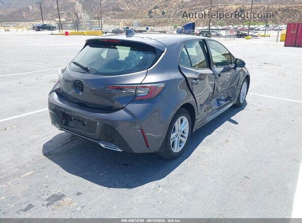 JTND4MBE2N3183165 2022 TOYOTA COROLLA Серый Задняя правая четверть